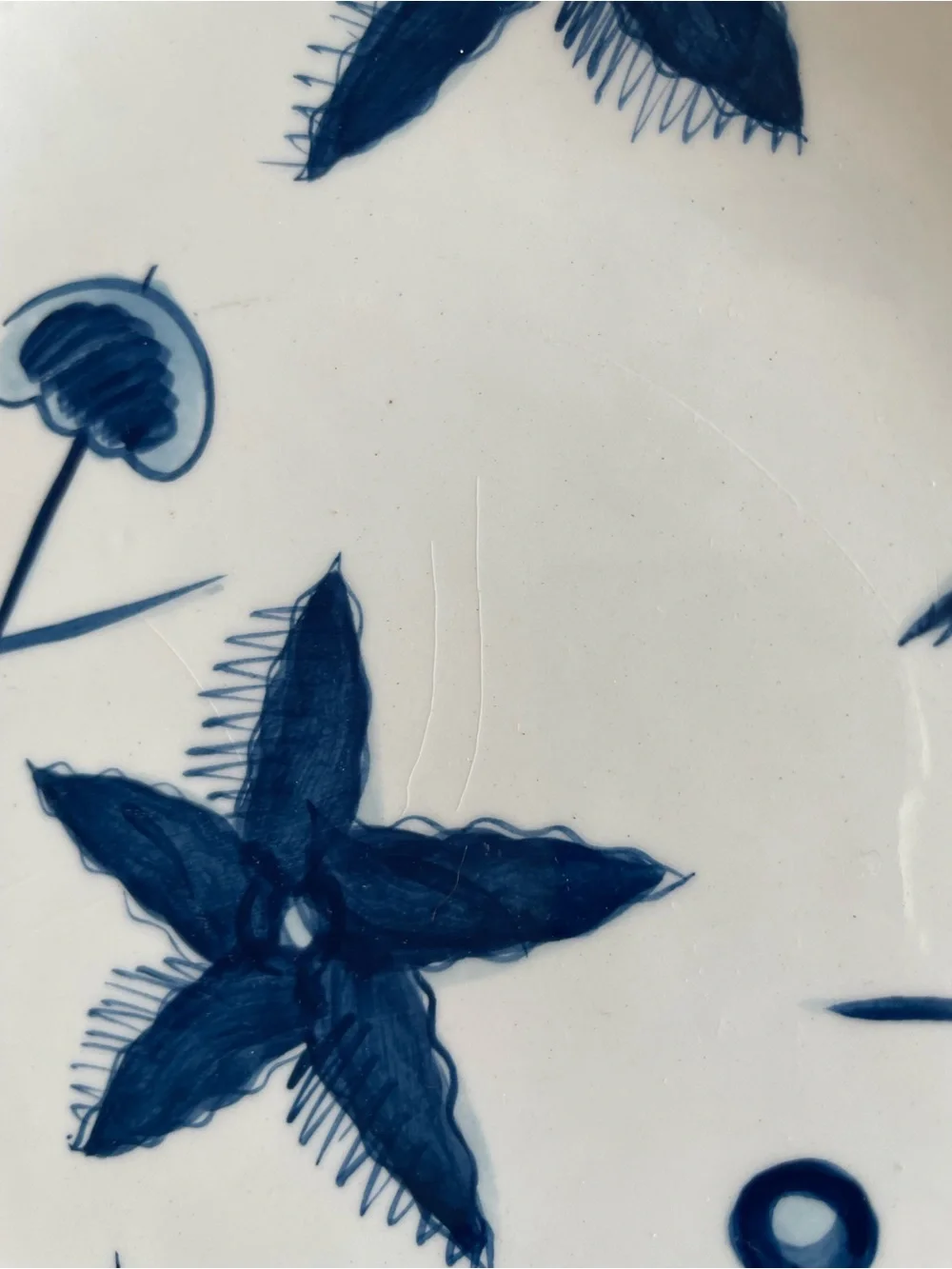 STARBUCKS HANDPAINTED NAUTICAL THEME Plates Set Beach Boat Ocean